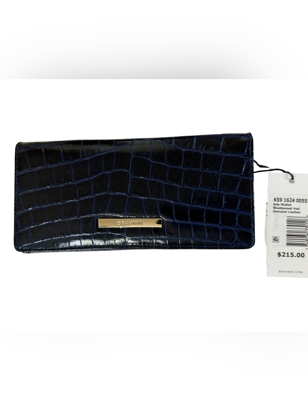 Brahmin Ady wallet in Bluebonnet Veil NWT